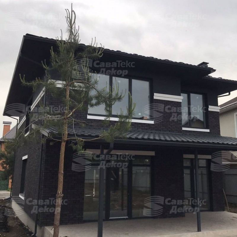Кирпич бельгийский графитовый